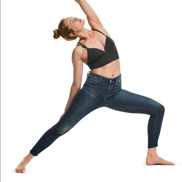 Athleta sculptek skinny jeans blue wash (6 petite available - updated 5/26/22) - Picture 1 of 7